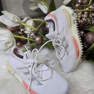 ADIDAS NMD_S1 Originals Women's Running Shoes - White/OffWhite Size7.5 New